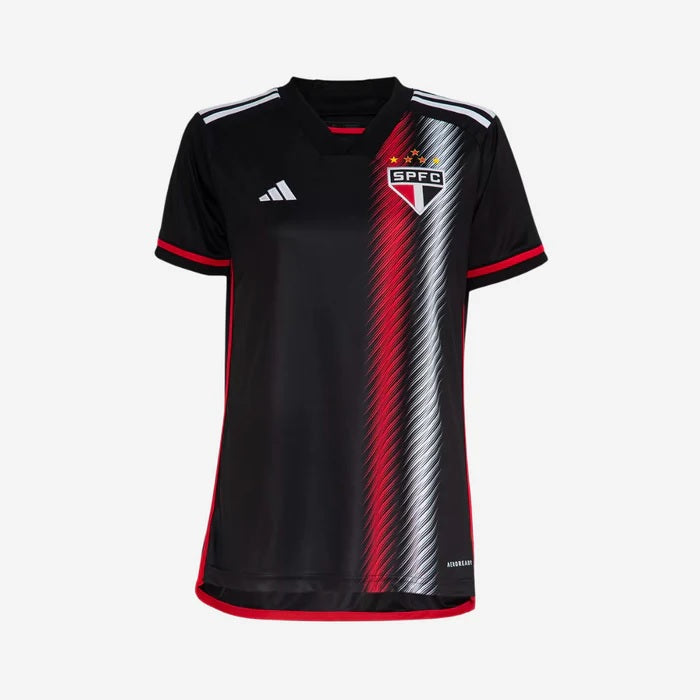 Camisa São Paulo III 23/24 Preta Feminina