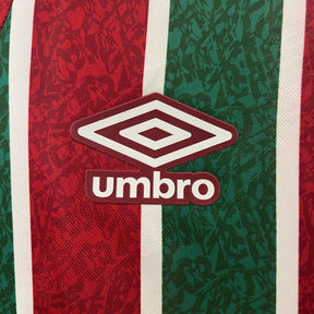 Camisa Fluminense Home 2024/25 - Umbro Torcedor Masculina - Verde/Vermelha