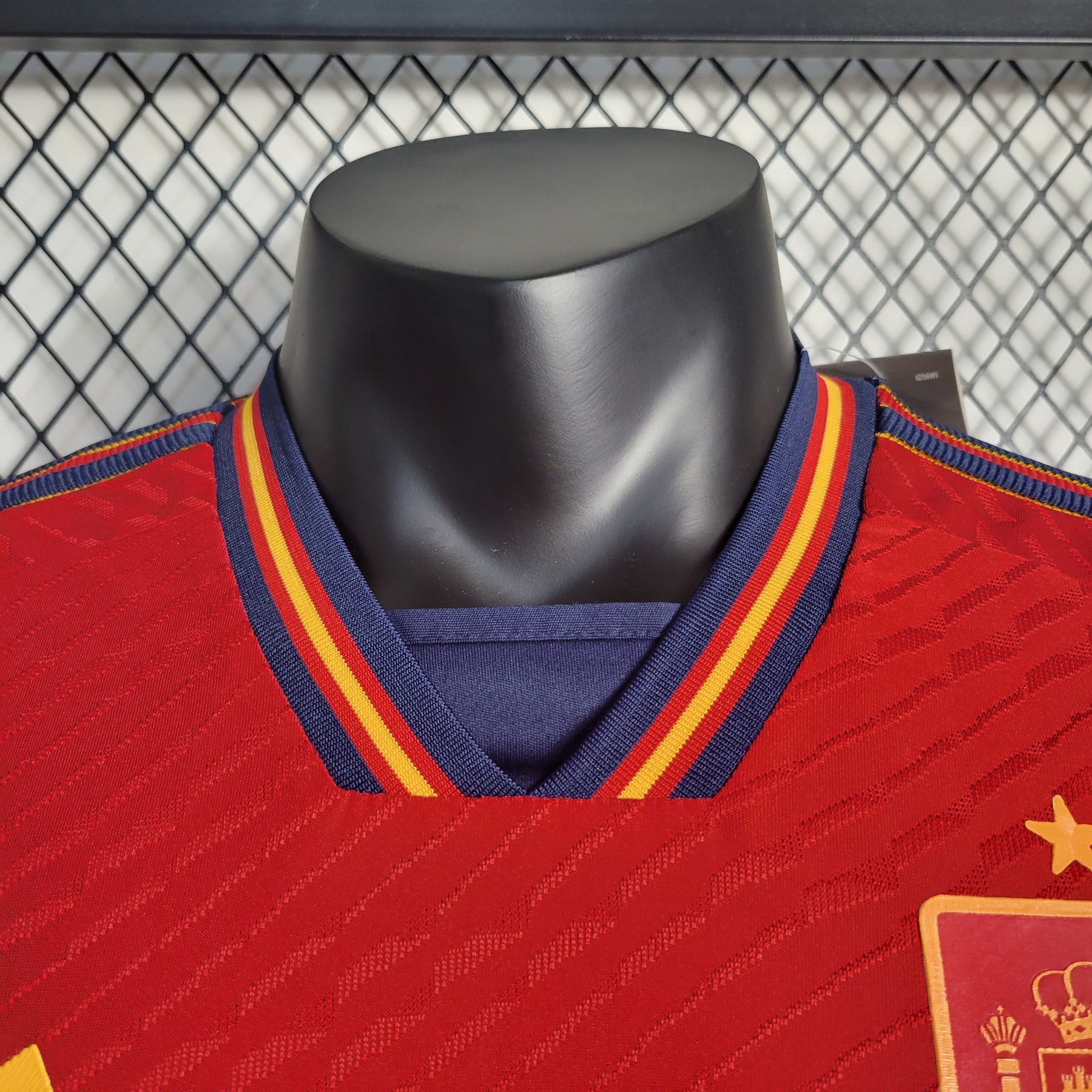 Camisa Seleção Espanha Home 2022/23 - Adidas Jogador Masculina - Vermelha/Laranja