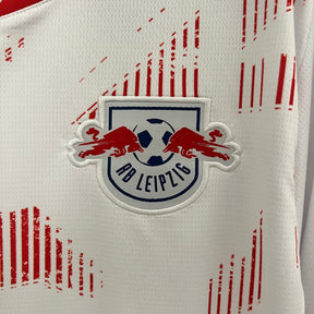 Camisa RB Leipzig Home 2024/25 - Puma Torcedor Masculina - Vermelha/Branca