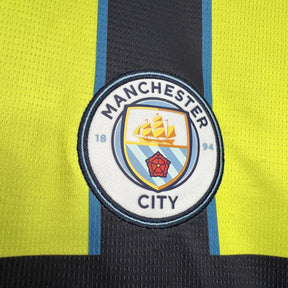 Camisa Manchester City Away 2024/25 - Puma Torcedor Masculina - Amarela/Azul