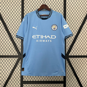 Camisa Manchester City Home 2024/25 - Puma Torcedor Masculina - Azul