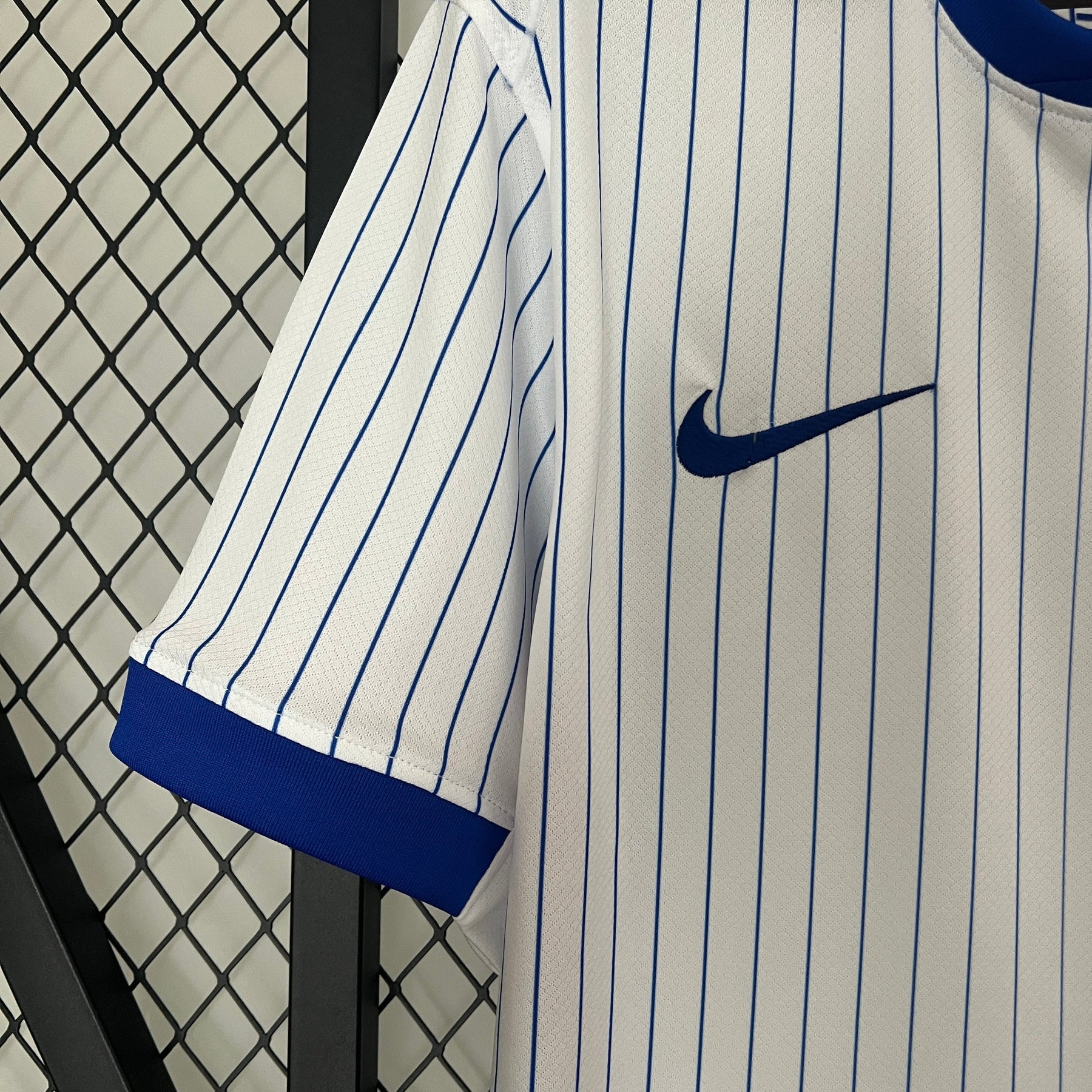 Camisa Seleção França Away 2024/25 - Nike Torcedor Masculina - Branca/Azul