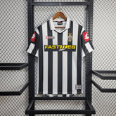 Camisa Juventus Home 2001/02 - Lotto Retrô Masculina - Branca/Preta