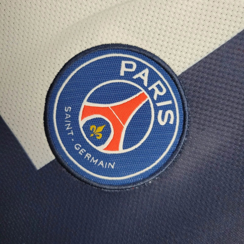 Camisa PSG Home 2013/14 - Nike Retrô Masculina - Azul/Vermelha