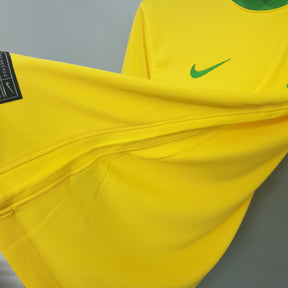 Camisa Seleção Brasil Home 2020 - Nike Torcedor Masculina - Amarela/Verde