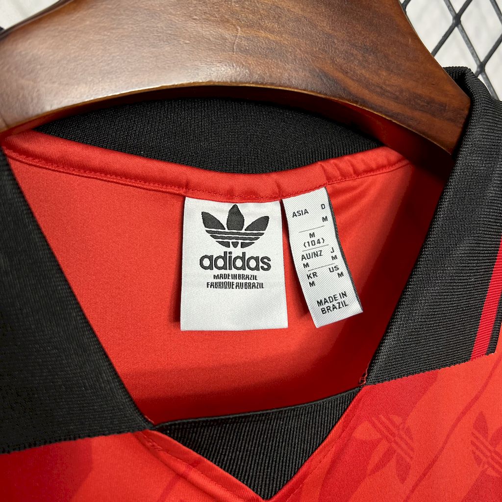 Camisa Flamengo Edição Especial 2024/25 - Adidas Torcedor Masculina - Vermelha/Preta