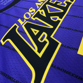 Regata NBA Los Angeles Lakers City Edition 18/19 Kobe Bryant 24 Roxa