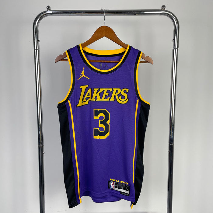 Regata NBA Los Angeles Lakers Statement Edition 23/24 Anthony Davis Roxa