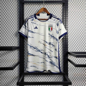 Camisa Seleção Itália Away 2023/24 - Adidas Torcedor Masculina - Branca/Azul