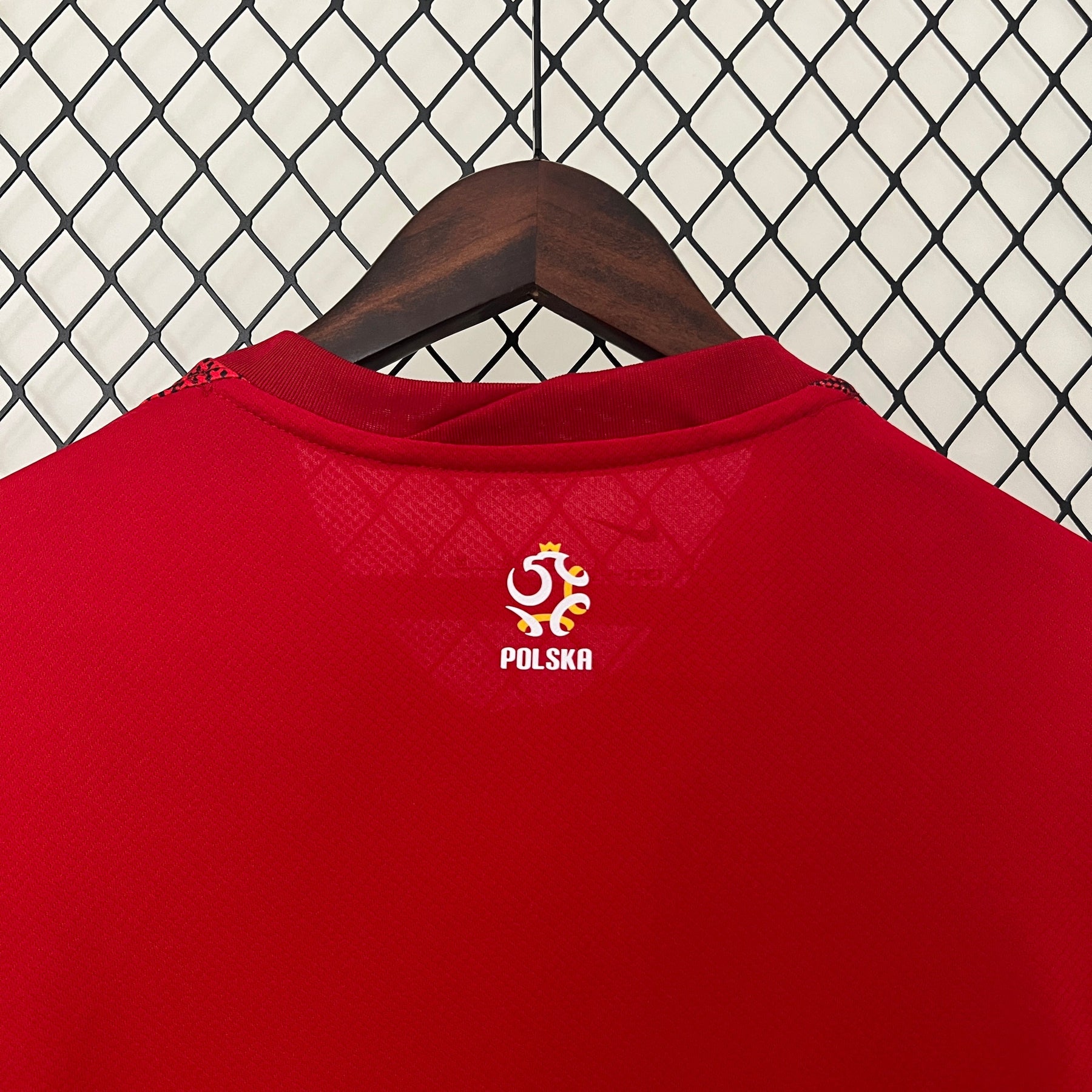 Camisa Seleção Polônia Away 2024/25 - Nike Torcedor Masculina - Vermelha/Branca