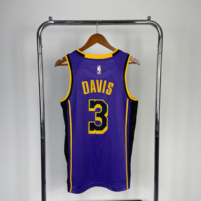 Regata NBA Los Angeles Lakers Statement Edition 23/24 Anthony Davis Roxa