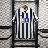 Camisa Juventus Home 1998/99 - Kappa Retrô Masculina - Branca/Preta