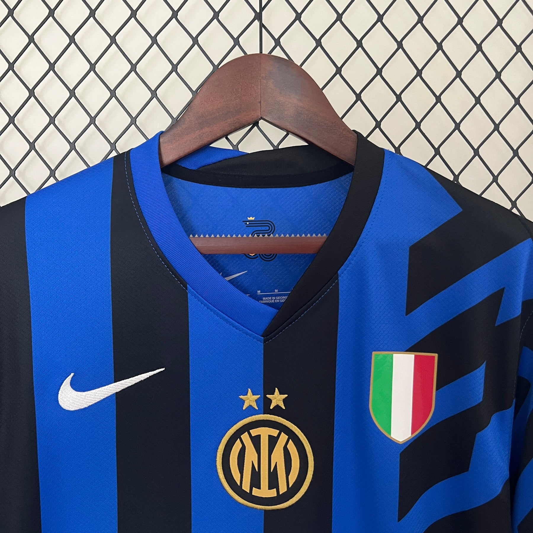 Camisa Inter de Milão Home 2024/25 - Nike Torcedor Masculina - Azul/Preta