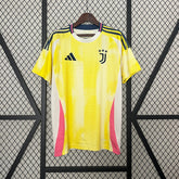 Camisa Juventus Away 2024/25 - Adidas Torcedor Masculina - Amarela/Branca