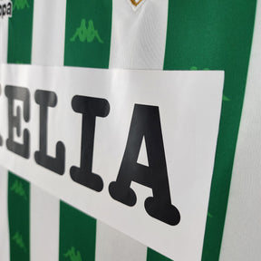 Camisa Real Betis Home 1996/97 - Kappa Retrô Masculina - Branca/Verde