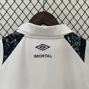 Camisa Grêmio Away 2024/25 - Umbro Torcedor Masculina - Branca/Azul