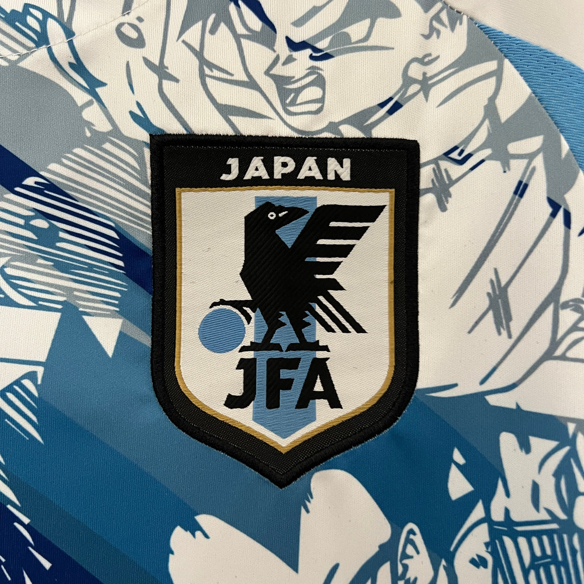 Camisa Seleção Japão Anime 2024/25 - Adidas Torcedor Masculina - Branca/Azul