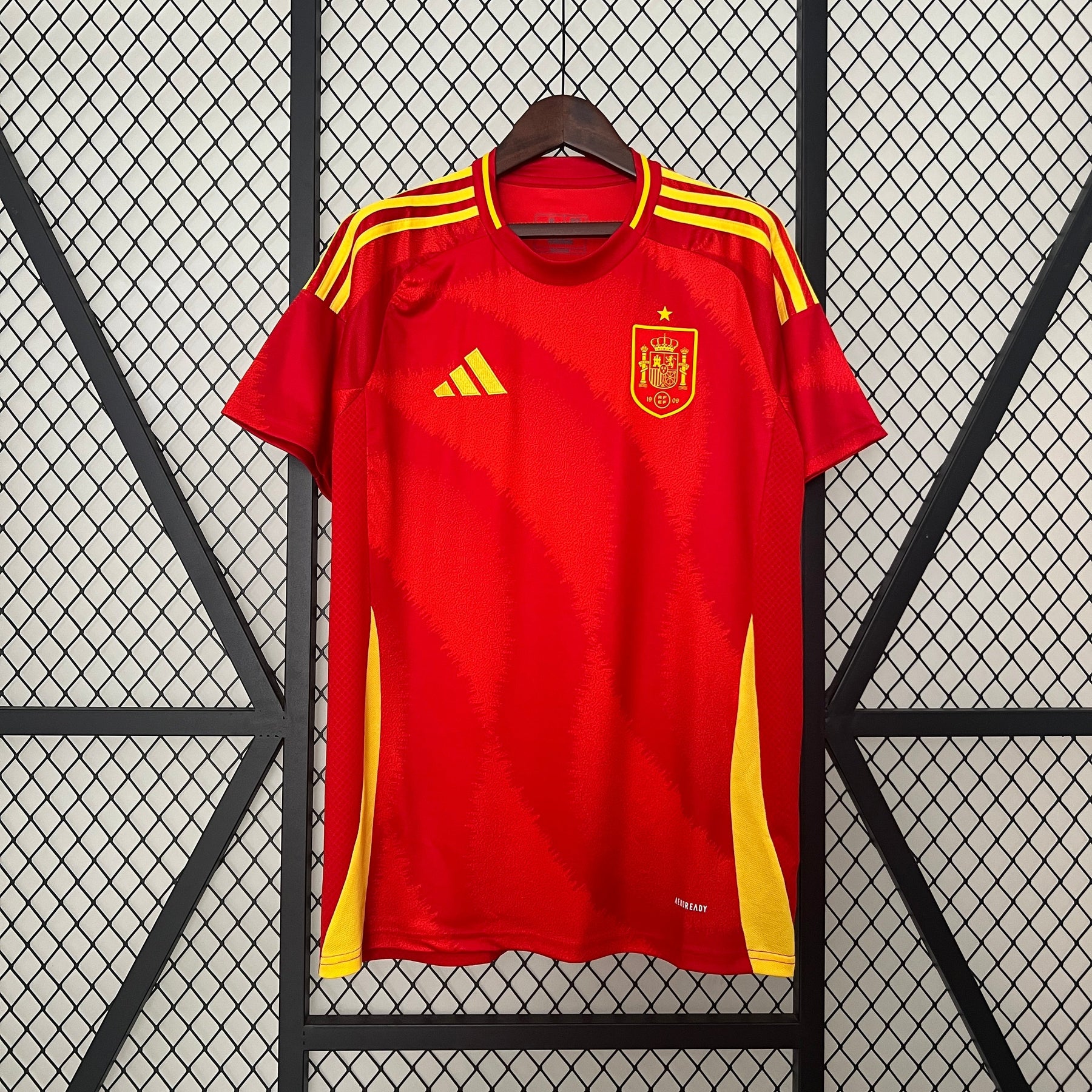 Camisa Seleção Espanha Home 2024/25 - Adidas Torcedor Masculina - Vermelha