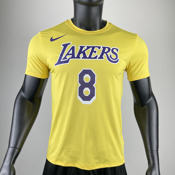 Camiseta NBA Los Angeles Lakers Kobe Bryant 8 DRI-FIT Amarela