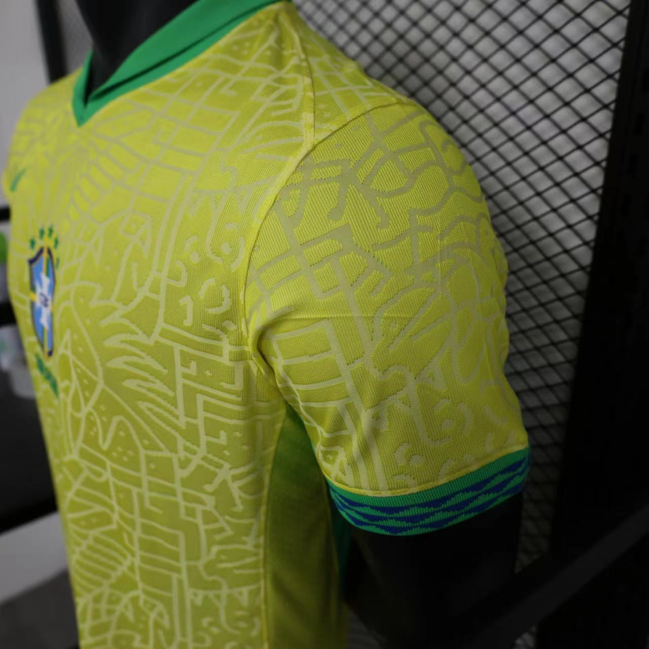 Camisa Seleção Brasil Home 2024/25 - Nike Jogador Masculina - Amarela/Verde