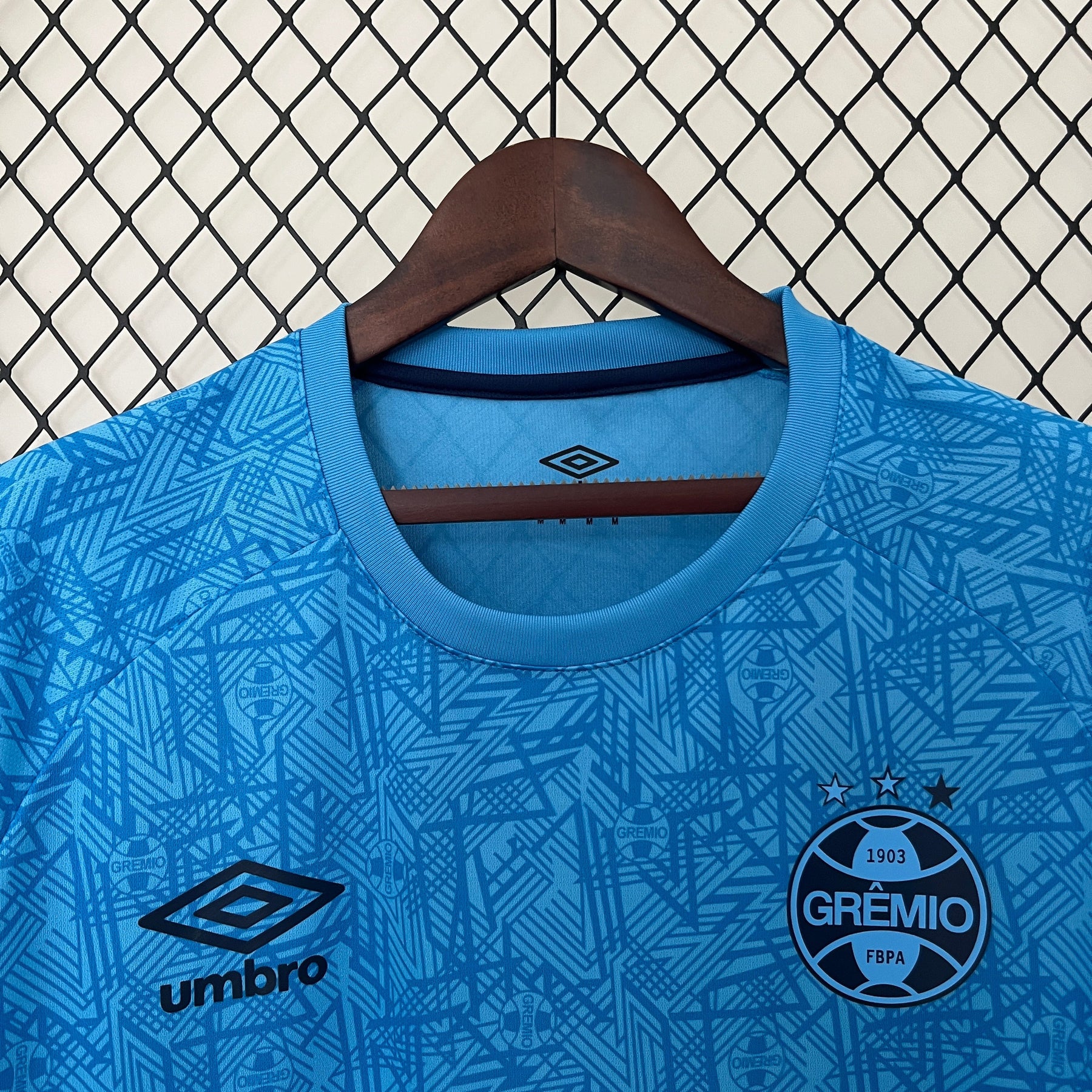 Camisa Grêmio Goleiro 2024/25 - Umbro Torcedor Masculina - Azul