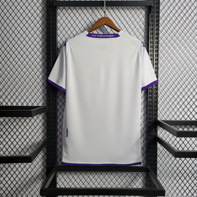 Camisa Fiorentina Away 2022/23 - Kappa Torcedor Masculina - Branca/Roxa