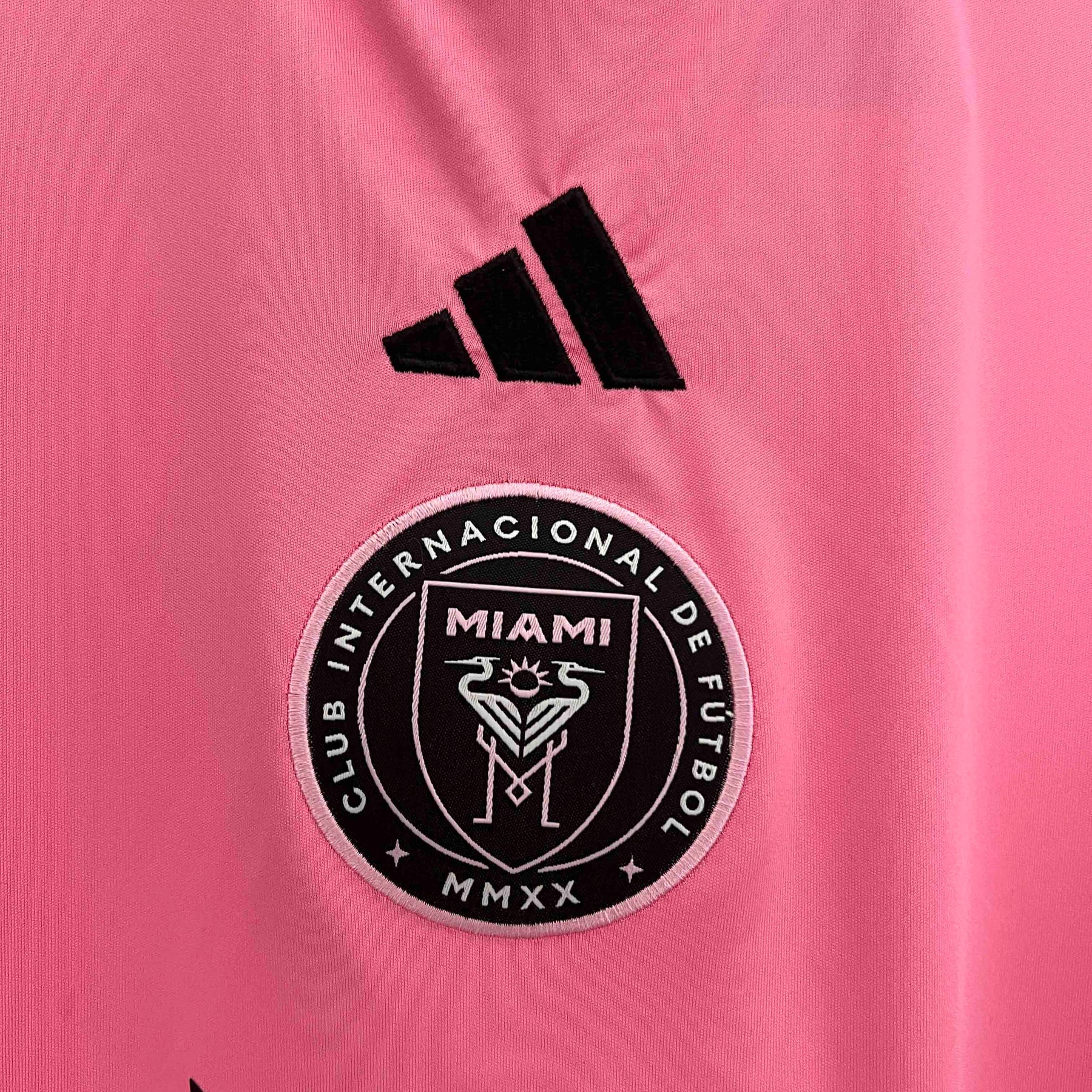 Camisa Inter Miami Home 2024/25 - Adidas Torcedor Masculina - Rosa/Preta