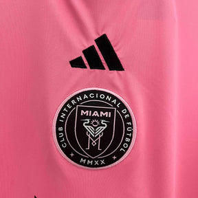 Camisa Inter Miami Home 2024/25 - Adidas Torcedor Masculina - Rosa/Preta