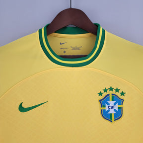 Camisa Seleção Brasil Edição Especial 2022 - Nike Torcedor Masculina - Amarela/Verde