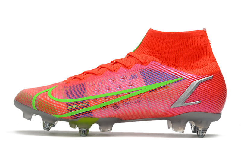 Chuteira Nike Mercurial Superfly 8 Elite Spectrum SG-Pro Trava-mista