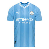 Camisa Manchester City I 23/24 Azul Masculina