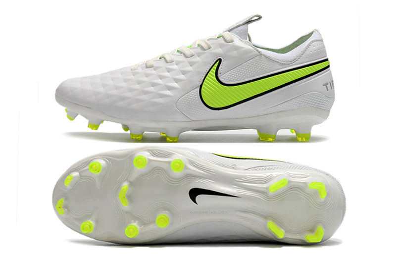 Chuteira Nike Tiempo Legend 8 Elite Branco/Verde