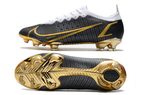 Chuteira Nike Mercurial Vapor 14 Elite Preto/Branco/Dourado