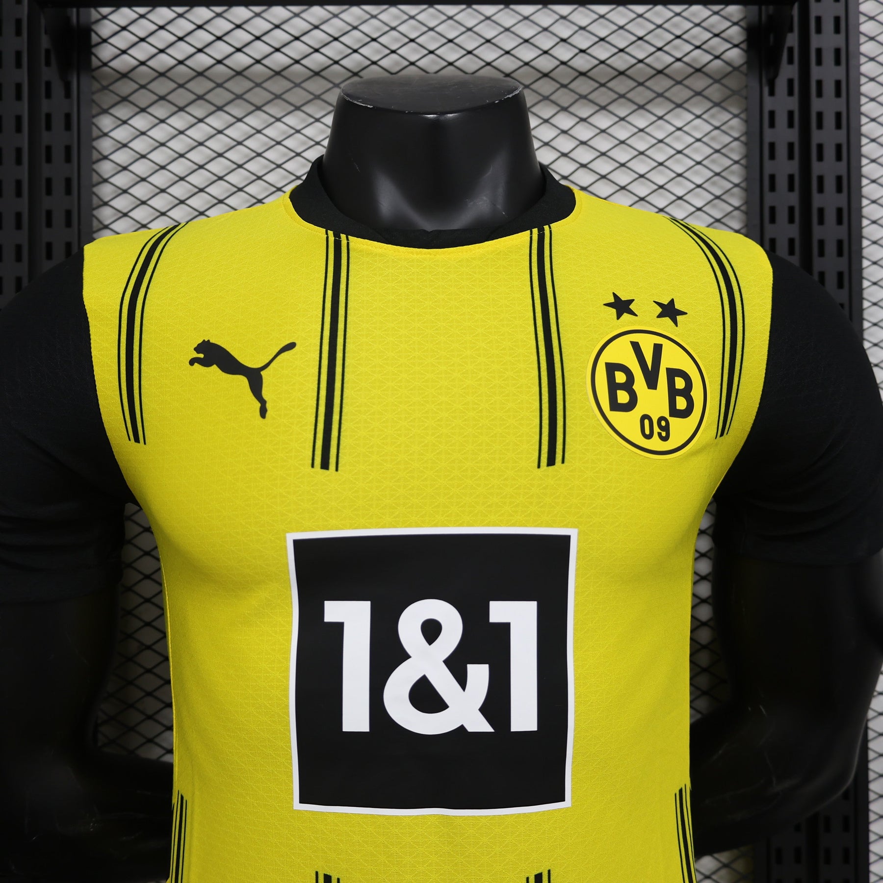 Camisa Borussia Dortmund Home 2024/25 - Puma Jogador Masculina - Amarela/Preta