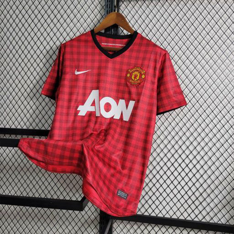 Camisa Manchester United Home 2012/13 - Nike Retrô Masculina - Vermelha