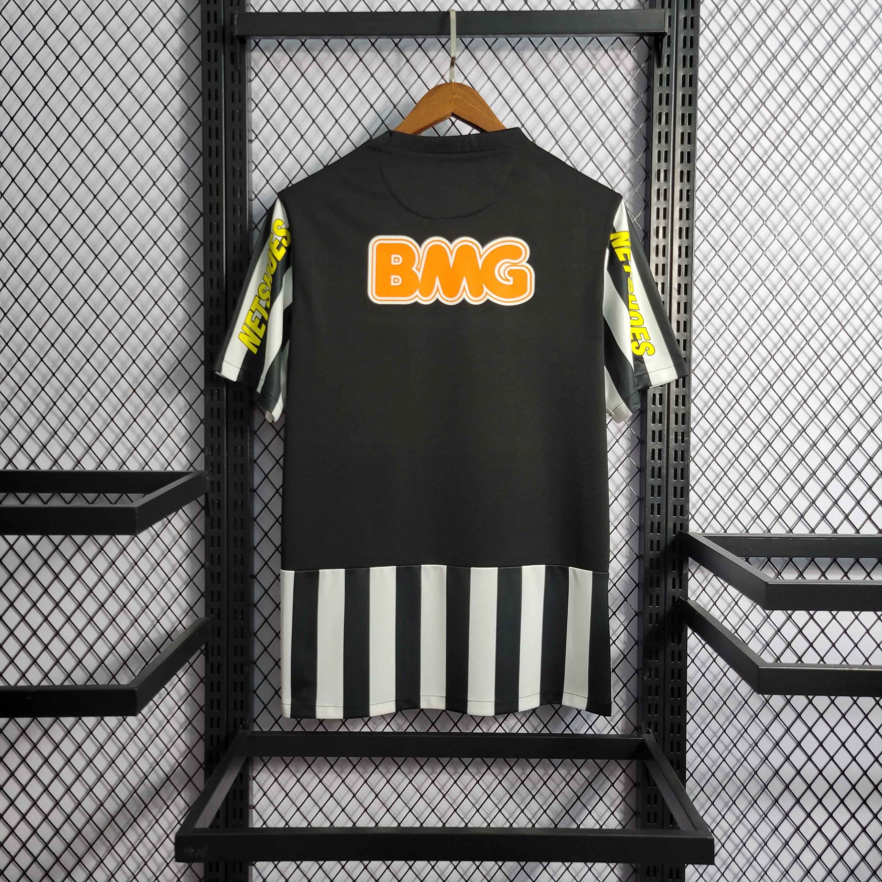 Camisa Santos Away 2012/13 - Nike Retrô Masculina - Branca/Preta