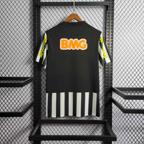 Camisa Santos Away 2012/13 - Nike Retrô Masculina - Branca/Preta