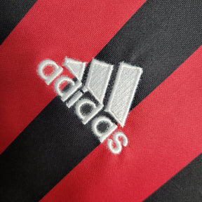 Camisa Milan Home 2016/17 - Adidas Retrô Masculina - Vermelha/Preta