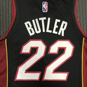 Regata NBA Miami Heat Icon Edição 75 anos Jimmy Butler Preta