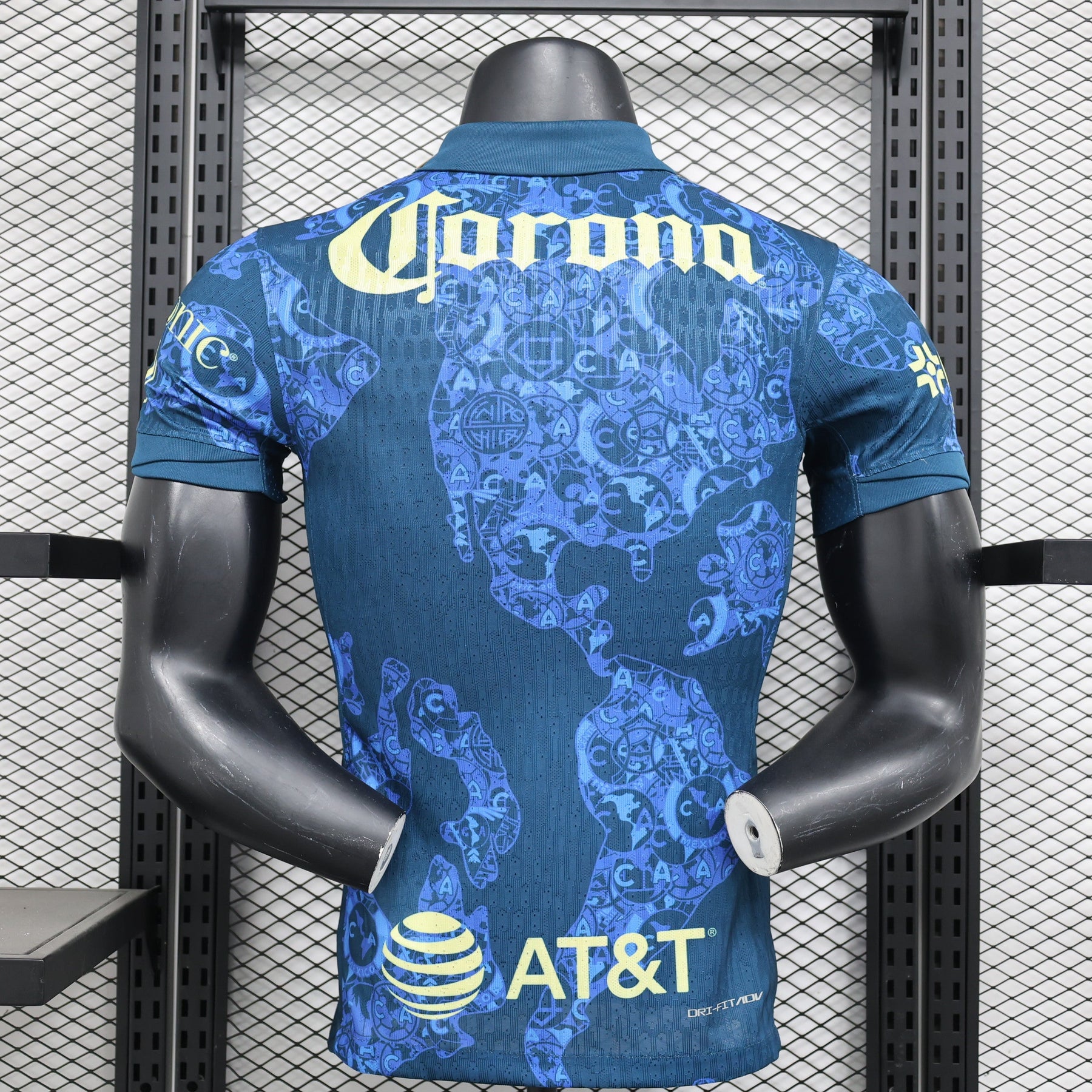 Camisa América Away 2024/25 - Nike Jogador Masculina - Azul/Amarela