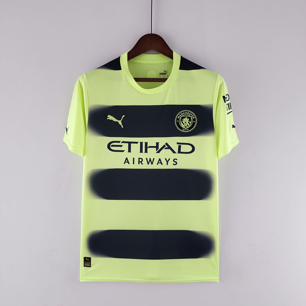 Camisa Puma Manchester City Third 2022/23 - Puma Torcedor Masculina - Verde/Preta