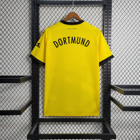 Camisa Borussia Dortmund Home 2023/24 - Puma Torcedor Masculina - Amarela/Preta