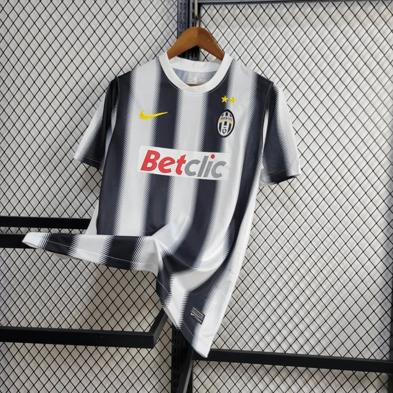 Camisa Juventus Home 2011/12 - Nike Retrô Masculina - Preta/Branca