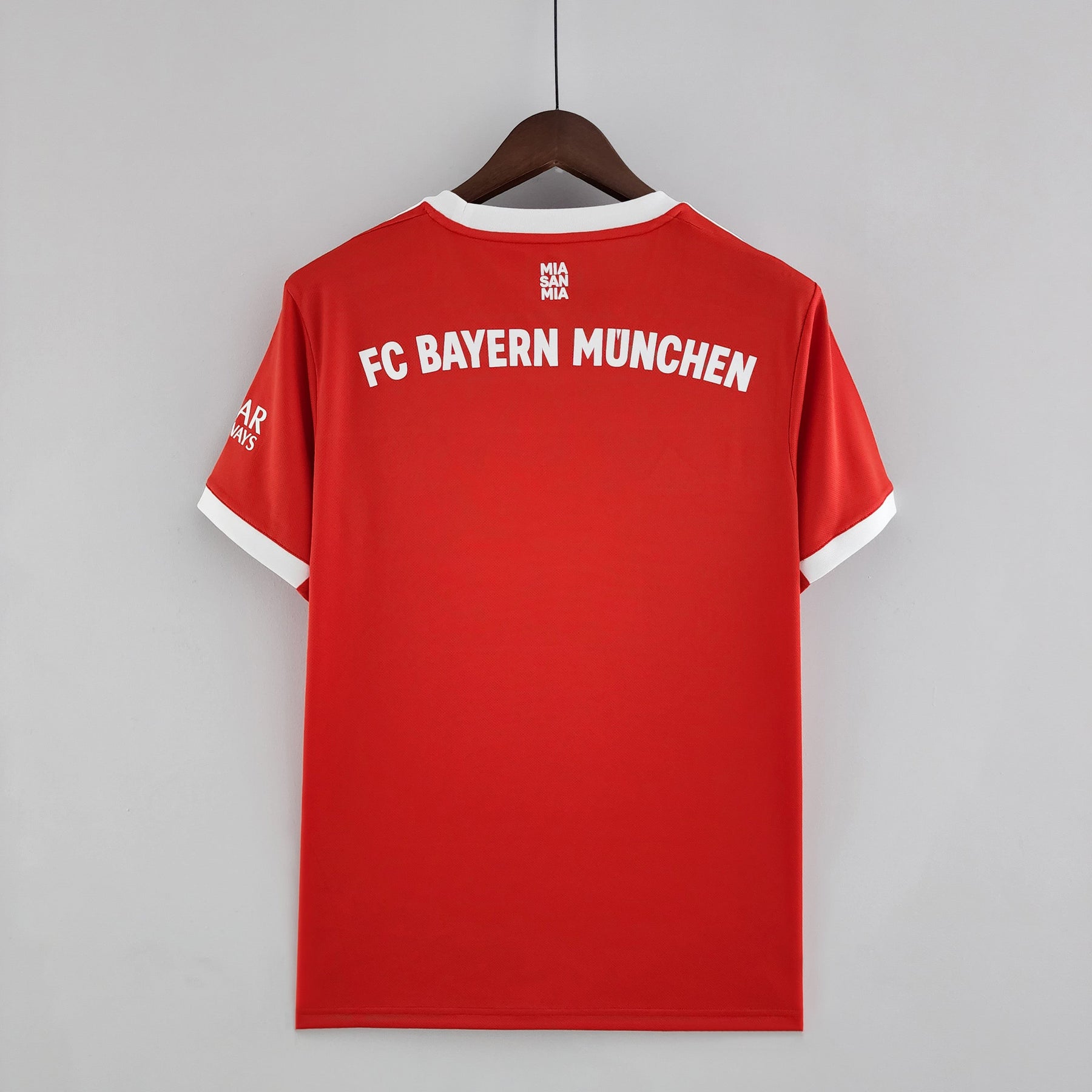 Camisa Bayern de Munique Home 2022/23 - Adidas Torcedor Masculina - Vermelha/Branca