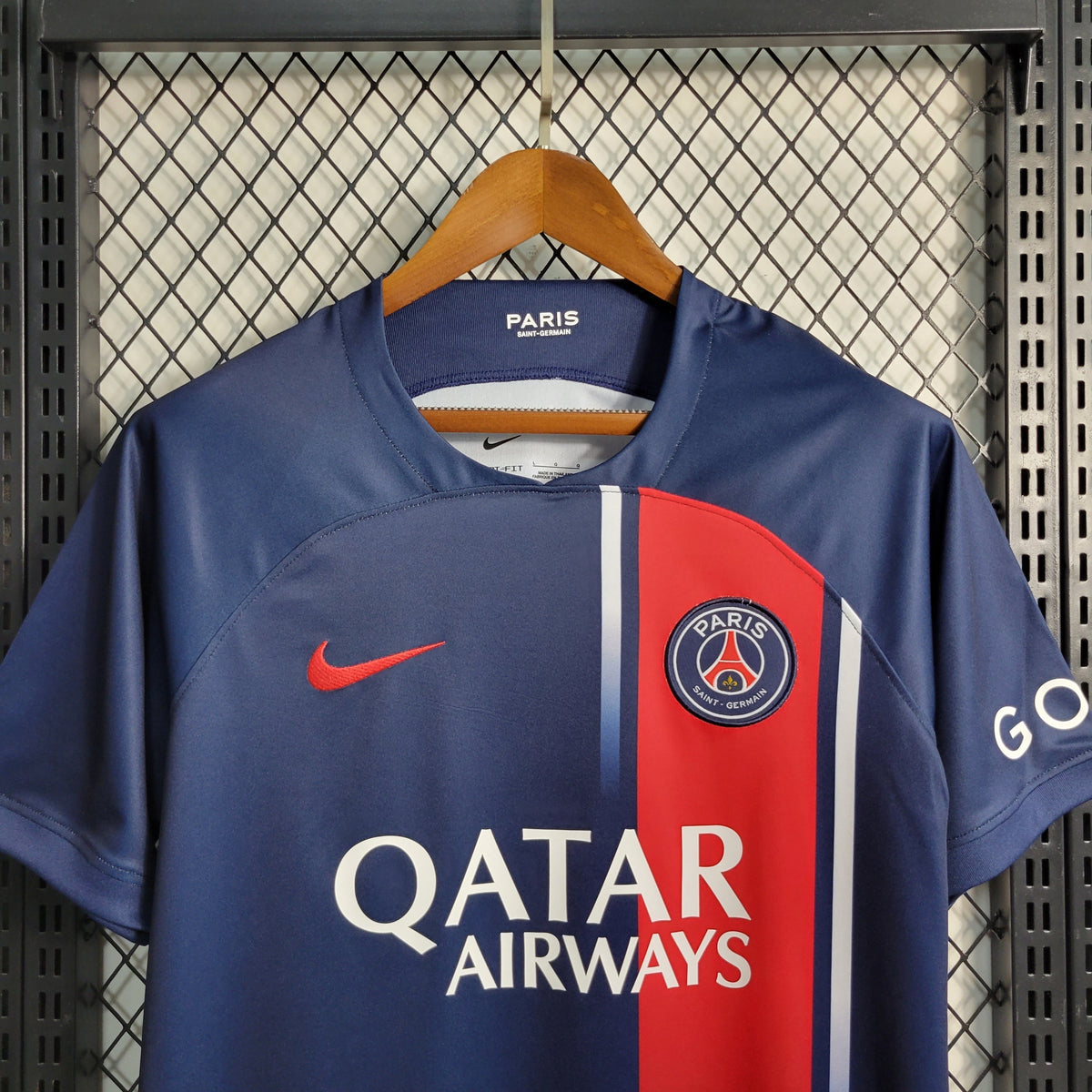 Camisa PSG Home 2023/24 - Nike Torcedor Masculina - Azul/Vermelha