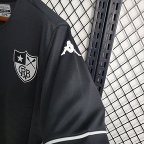 Camisa Botafogo Home 2019/20 - Kappa Torcedor Masculina - Preta/Branca