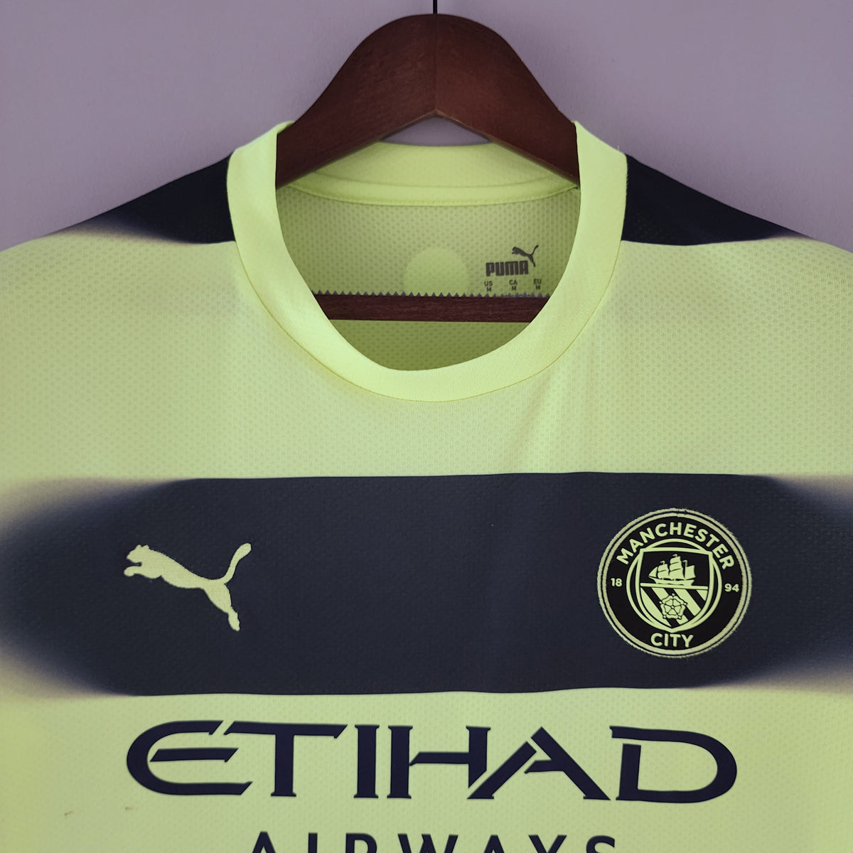 Camisa Puma Manchester City Third 2022/23 - Puma Torcedor Masculina - Verde/Preta