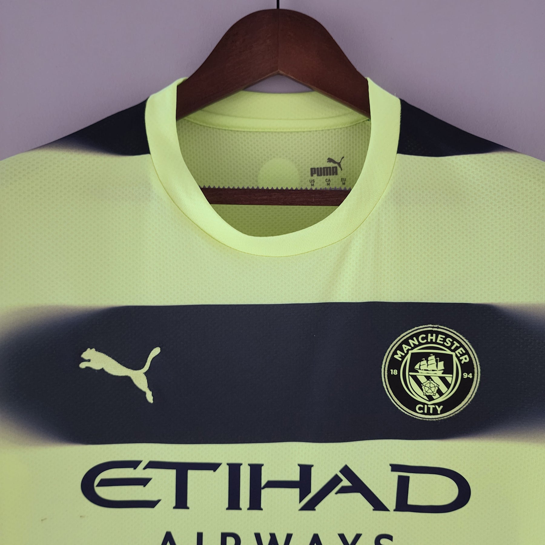 Camisa Puma Manchester City Third 2022/23 - Puma Torcedor Masculina - Verde/Preta