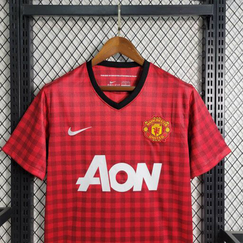 Camisa Manchester United Home 2012/13 - Nike Retrô Masculina - Vermelha